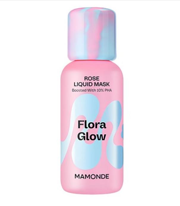 Mamonde Flora Glow Rose Liquid Mask Hydrating & Radiance Face Mask 80ml