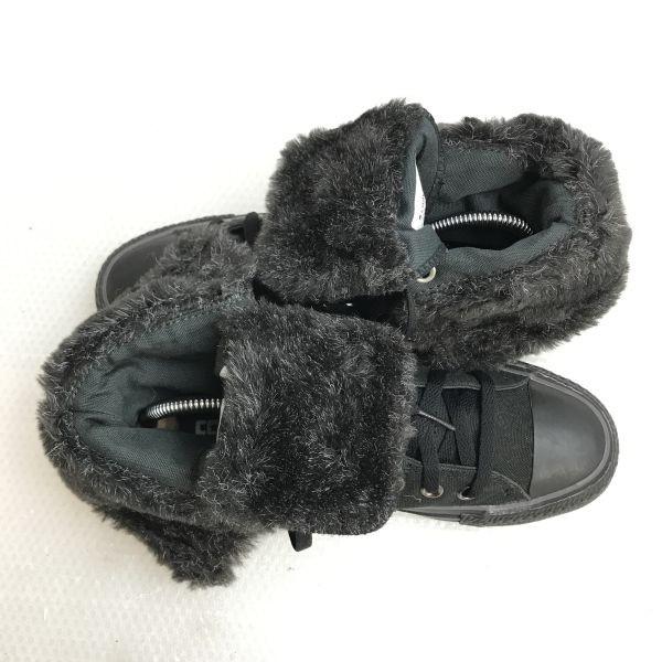 CONVERSE Boa Short Boots Sneakers Black Size 24.0cm Women’s(USED)