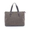 Used Zucchino Tote Bag Canvas Leather Brown Beige Used Women