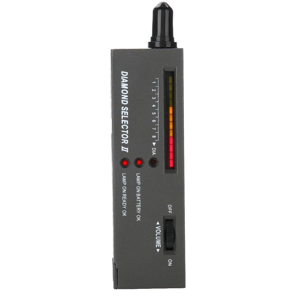 Plastic Portable LED Diamond Tester LED Indicator Moissanite Tester  For Novice and Expert