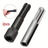 2pcs 1/4'' Hex Shank Screwdriver Holder Drill Bits Adaptor Converter Quick Release Kit for Hammers Impact Drill Bits