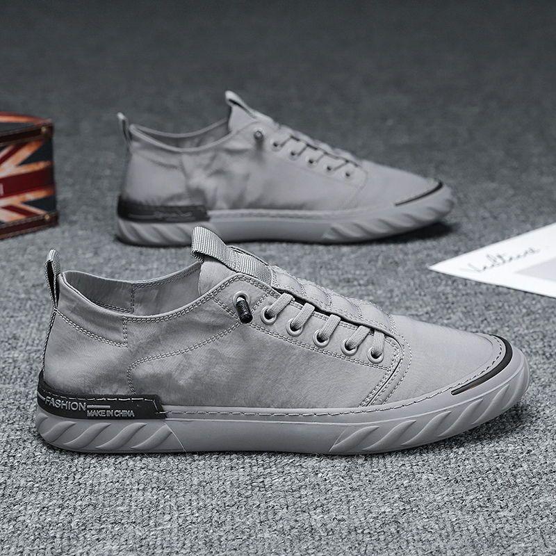 

Кроссовки из вулканизированной парусины для мужчин, массивные повседневные кроссовки, зеленые, мужские, обычные, без кожи, новые поступления, размер 40 44