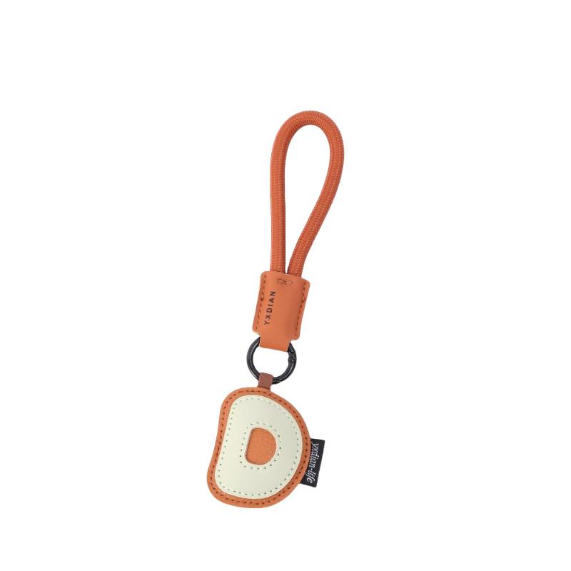 PU-Leder 26 Schlüsselanhänger Bunter geflochtener Handgelenkriemen Anti-Verlust Lanyard Schlüsselring Koffer Kamera Handyhülle Rucksack Anhänger
