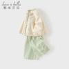 DAVE & BELLA Girls' Chinese-Style Two-Piece Pant Set