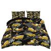 Manufacturer Bed Three-Piece Set Cartoon Construction Vehicle Children And Boys Quilt Cover Pillowcase Quilt Cover Bedding 3-Piece Set