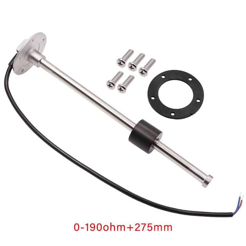 Universal Fuel Water Level Sensor Sender 150mm 175mm 200mm 225mm 385mm 0-190ohm 240-33ohm Standard 5 Hole Assembly Customized