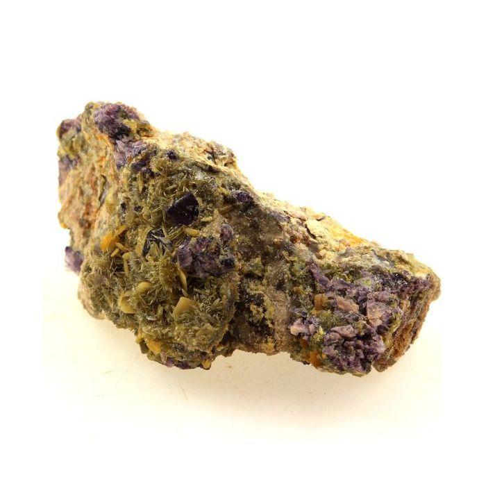 Wulfenite, Mimetite, Fluorite 123.7 carats