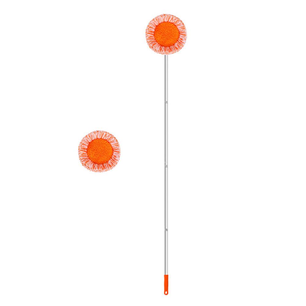 New Sunflower Mop For Dust Removal And Car Washing Rotatable Clean Solid Powerful Absorbent Chenille Flat Mop N9N2