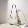 2026 Early Large-capacity Commuting Shoulder Bag All-match Hobo Underarm Simple Leather High-quality Cross-body Women's