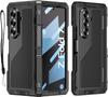 Case for Samsung Z Fold 7 6 5 4 Metal Heavy Duty Aluminum Bumper Shockproof Cover Screen Protection Bracket for Galaxy Z Fold 7