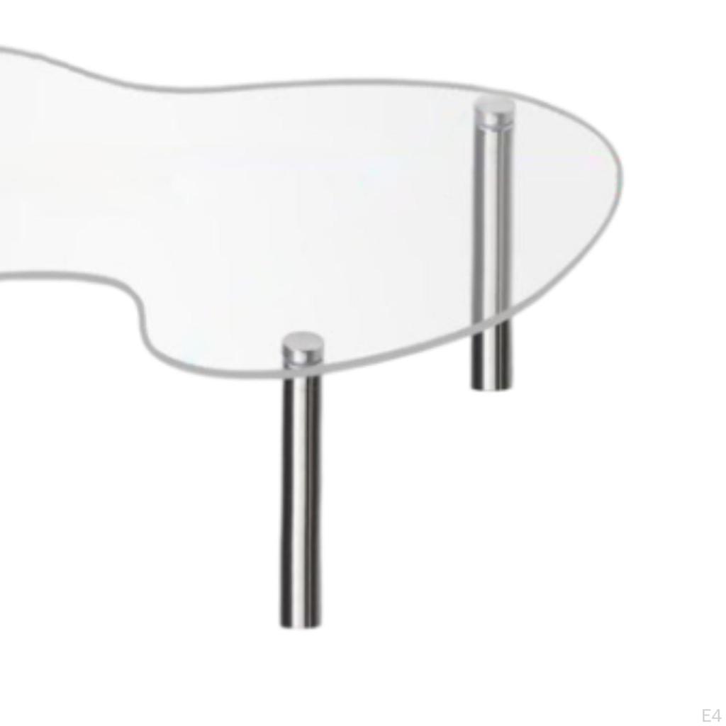 Acrylic Display Riser Jewelry Shelf Cake Rack Space Saving Holder Modern