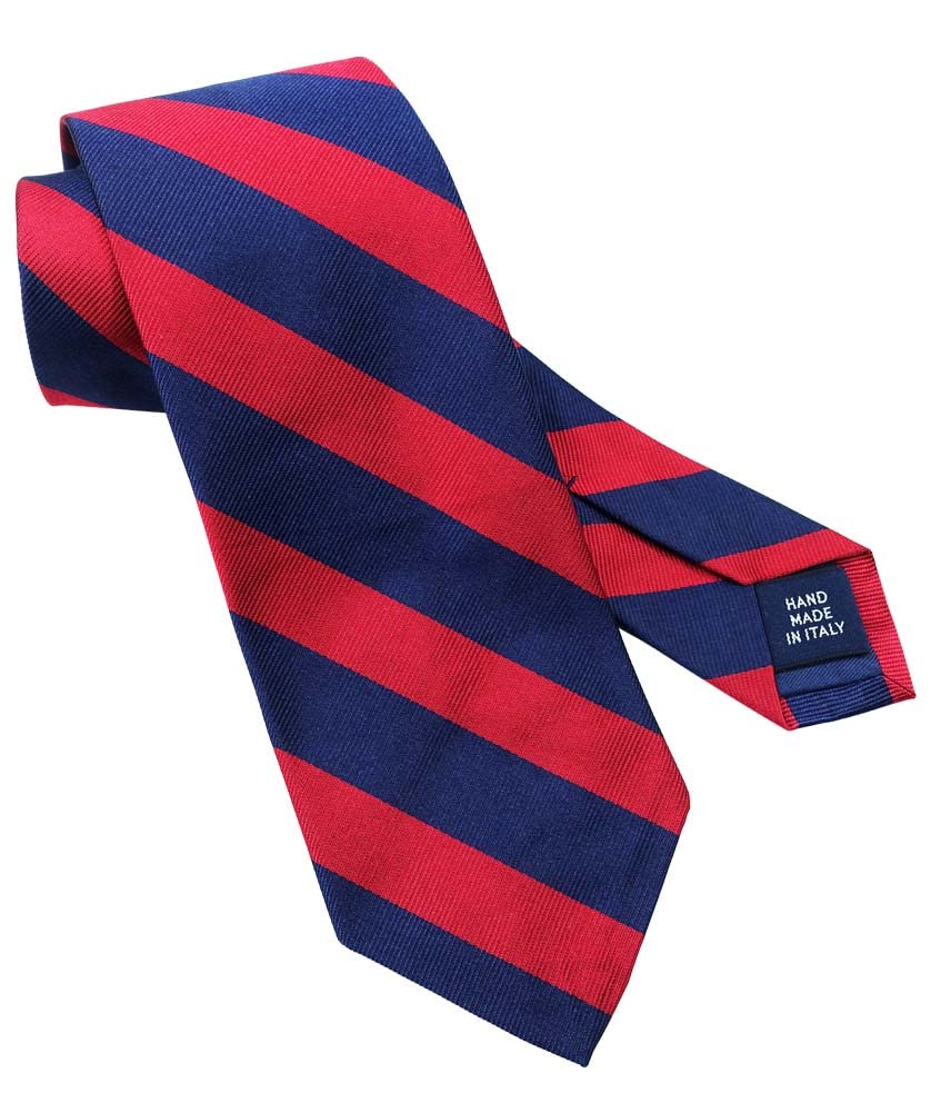Ralph Lauren Made in Italy POLO RALPH LAUREN RL10 Stripe Tie, (8cm Wide), [Used]