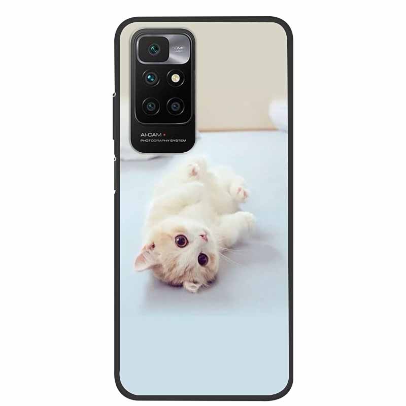 Für Xiaomi Redmi 10 Hülle Stoßfest Weiches Silikon TPU Rückabdeckung Für Xiaomi Redmi10 Handyhüllen Redmi 10 Prime 2022 Süße Cartoon