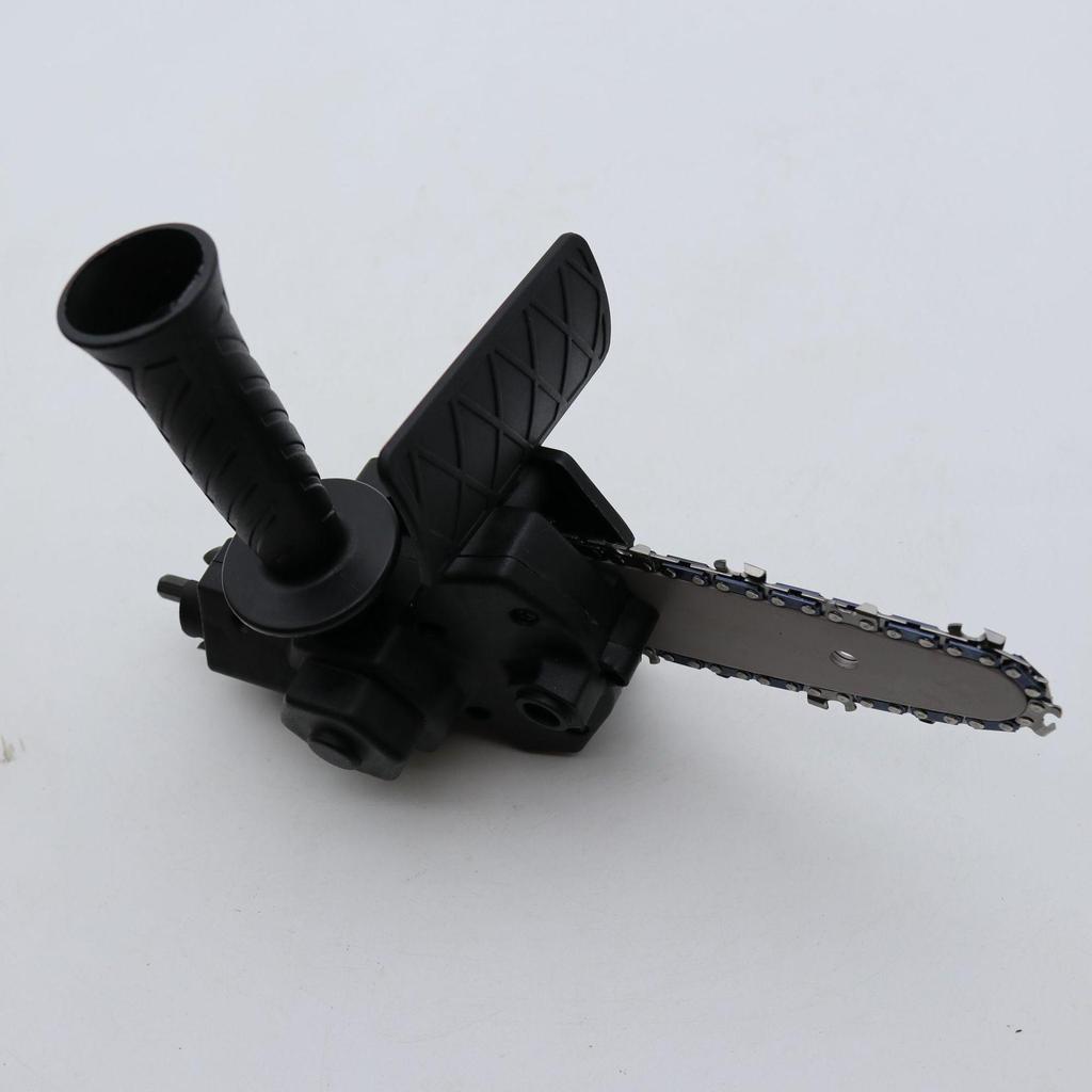 Electric Drill To Chainsaw Converter Kit with Fixed Bracket – Multifunctional Accessory for Cutting and Grinding.