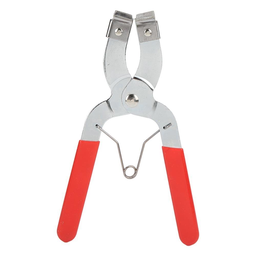 Red Plastic Grips Piston Ring Expander Pliers Heavy Duty Piston Ring Compressor  Auto Repair