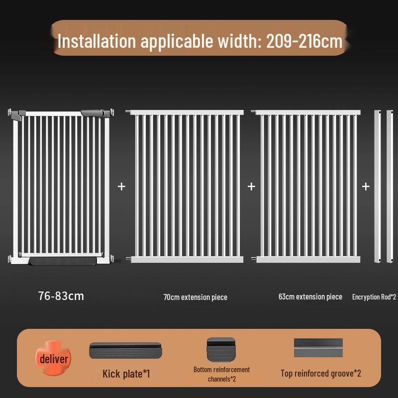 Secure Cat-Proof Indoor Pet Barrier: Encrypted, Elevated Fence—Punch-Free Design for Cats and Dogs, Ideal for Balconies and Partitions.
