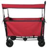 Folding Handcart Red 105 X 56.5 X 116 Cm Oxford Fabric