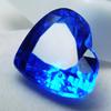 Natural Blue Tanzanite Loose Gemstone Heart Cut 7.95 Ct for Jewelry for Jewelry Making and Crafts