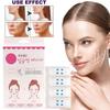40pcs Invisible V Face Lift Tapes Wrinkle Removal Sticker Face Forehead Neck Sticker Pad Anti Aging Patch Facial Slimming Mask