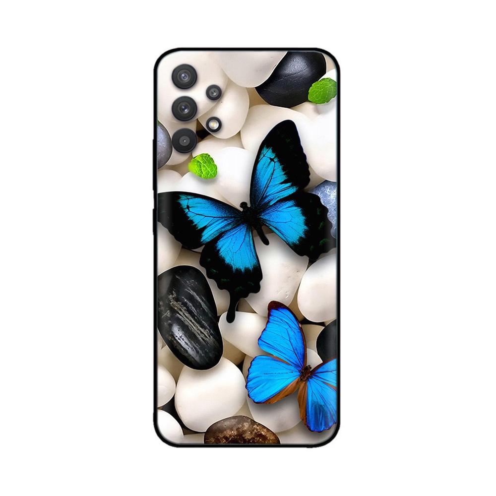 For Samsung A32 Case Soft Black Silicone Phone Back Cover for Samsung Galaxy A32 4G A325 A 32 5G A326 Case Fundas Coque Bumper