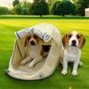 Faltbares Haustierzelt Tragbares Hunde- & Katzenhaus Leicht Indoor Outdoor Camping Hundehütte Atmungsaktiv & Haustierunterstand