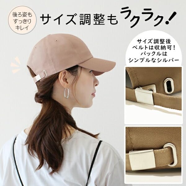 And UV Size UV Simple Suitable for and Sizes [hanahana15] Men's Women's Deep-Cut Cap, 100% Protection, L, 99% Cut, Cotton, Design, Spring, Summer,