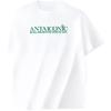 Breathable Comfortable Loose Short Sleeve T-Shirt With Letter Print Men Tops Paper-White 152428142-1