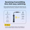 2 In 1 Bluetooth 5.4 Audio Transmitter Receiver 3.5MM AUX Hifi Stereo Audio Wireless Adapter with Mic for Car Airplane TV PC Headphone