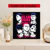 Slam Dunk Chibi 5D Diy Diamond Painting Round Diamond Mosaic Suitable For Beginners Diamond Painting Rhinestones Gift Frameless