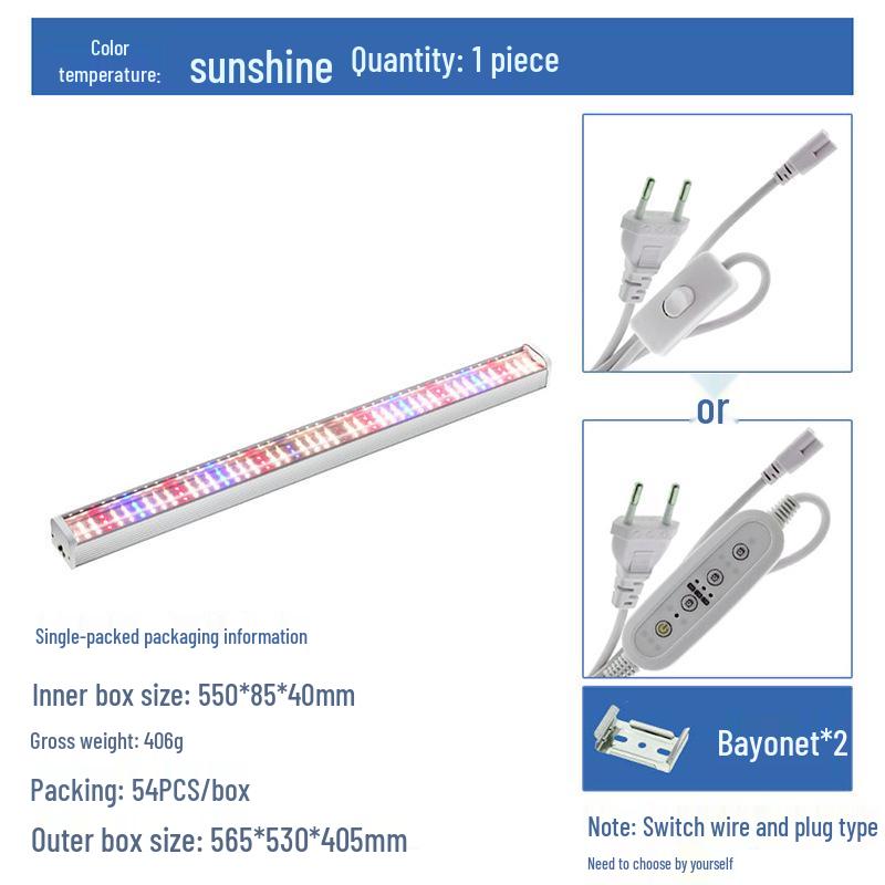 Full Spectrum LED Grow Light for Seedlings, Flowers, Vegetables, and Succulents
