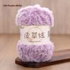 Hand Knitted Fur Yarn Long Hair  Hat Scarf DIY Wool Yarn Simulation Fur Crt Material Autumn Faion Accories