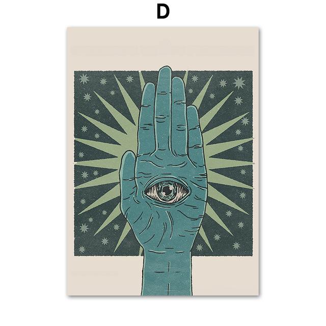 

Бохо Ретро Счастливая Цитата Печать Плаката Абстрактное Солнце Лицо Йога Искусство Холст Картина Скандинавские Настенные Панно Для Украшения Гостиной Без Рамки 21*30cm No Frame