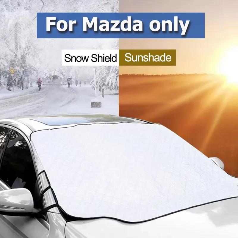 For Mazda Axela CX-30 CX-30 CX-50 CX-5 CX-90 CX-3 CX-5 Car Anti-Snow Windshield Proof Protective Cotton Sunshade Anti Ice Frost