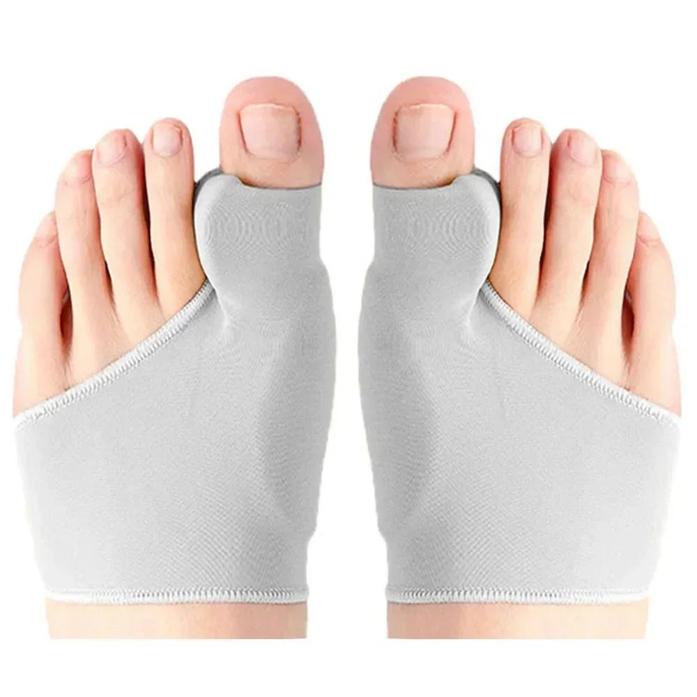 Foot Care Toe Separator Hallux Valgus Bunion Corrector Orthotics Feet Bone Thumb Adjuster Correction Pedicure Sock Straightener