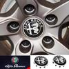 60MM Car Wheel Hub Logo Modification Wheel Hub Cover Decoration For Alfa Romeo Giulietta GT 159 147 156 Mito Brera Giulia F1