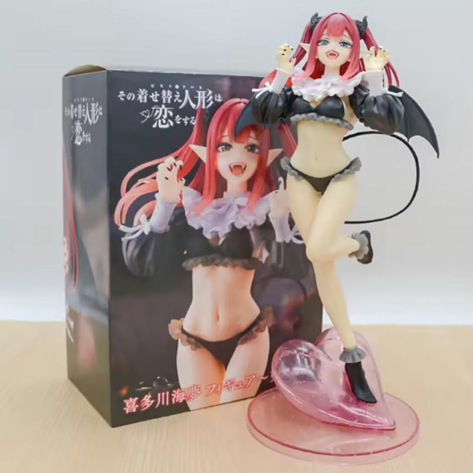 1-2Pcs Marin Kitagawa Liz Co Sucubo Anime Girl Figure My Dress Dear Shizuku Kuroe Adult Action Figure Sexy Model Doll Toy