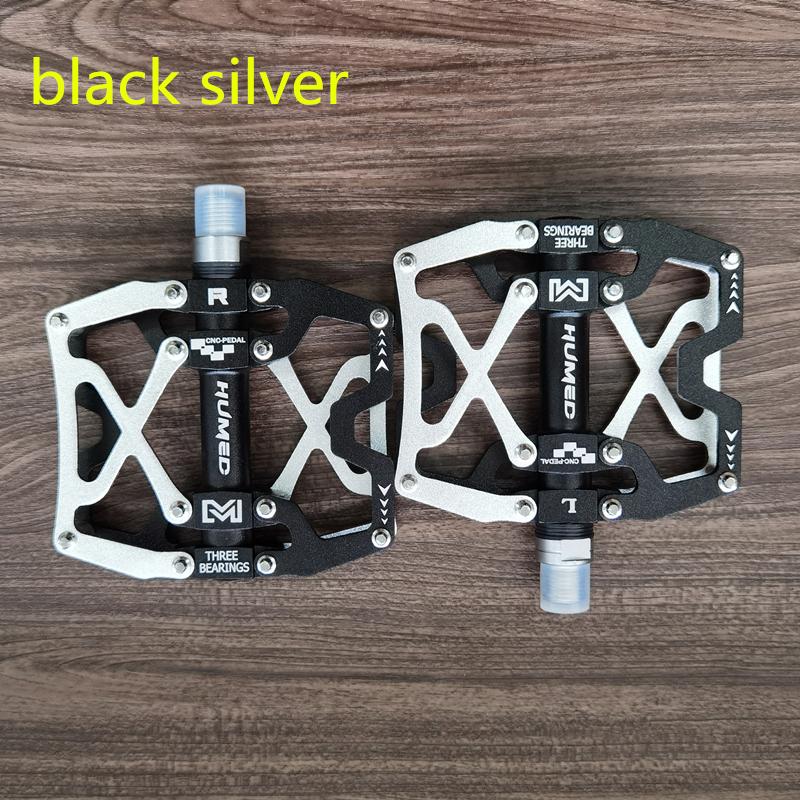 2021 New Wide Flat Mountain Road Cycling Bicycle Bike Pedal 3 Sealed Bearings 9/16 MTB BMX Pedals 5 Colors Available