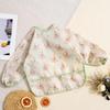 Washable Feeding Bib Long Sleeve Wash-Free Eating Bibs Portable Coveralls Bibs  Easy To Clean