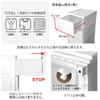 JEJ Astage Wall-Mounted Decony Civo Storage Chest, 5 Drawers, Light Gray, Made In Japan, Storage Box, Clothing Chest