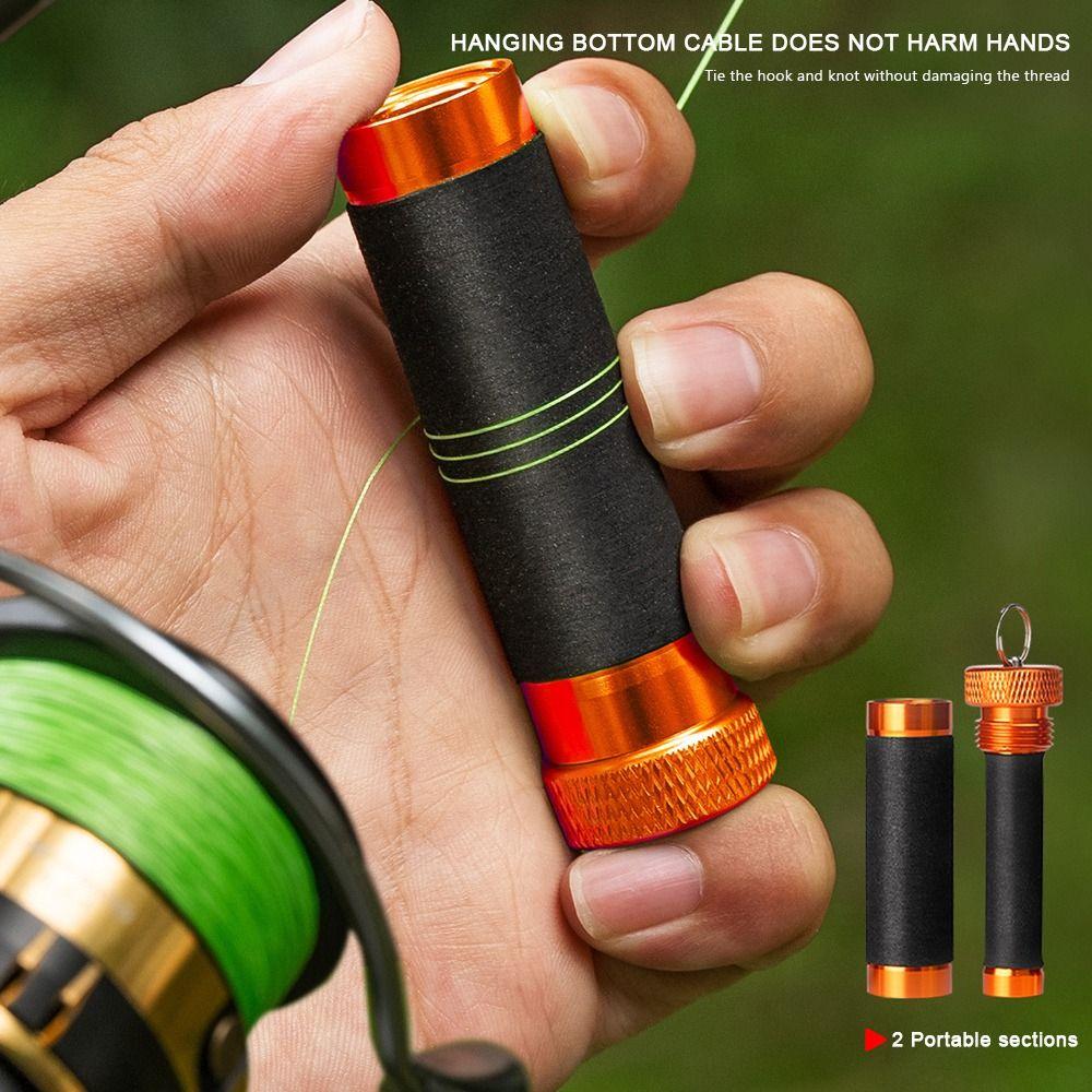 Hanging Bottom Cable Fishing Knot Puller Tool Stable Assist Line Knotting Tool Adults Use