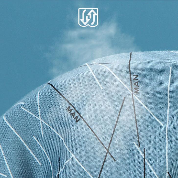 4pcs Men Underwear Modal Cotton Boxers Men's Print Soft Breathable Mid-waist Short Boxers