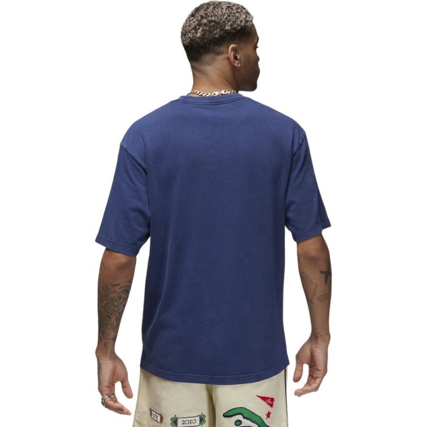Jordan X SoleFly FW23 T Shirt Asia Version Men's Blue FQ3803-410