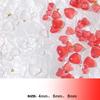 50Pcs/100Pcs Nail Ornament Non-Drop 3D Effect Colors Changing Love Heart Manicure Design Nail