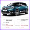 for Peugeot 5008 MK2 P87E 2017 2018      Chrome Door Handle Cover Car Accessories Stickers Rustproof Catch