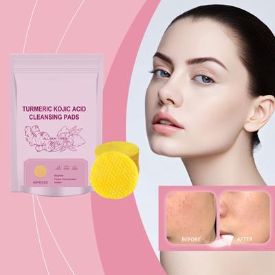 10ml Kyselina kojová Jemné čisticí polštářky na obličej Hloubkové čištění Rozjasňující Vyživující Hydratační