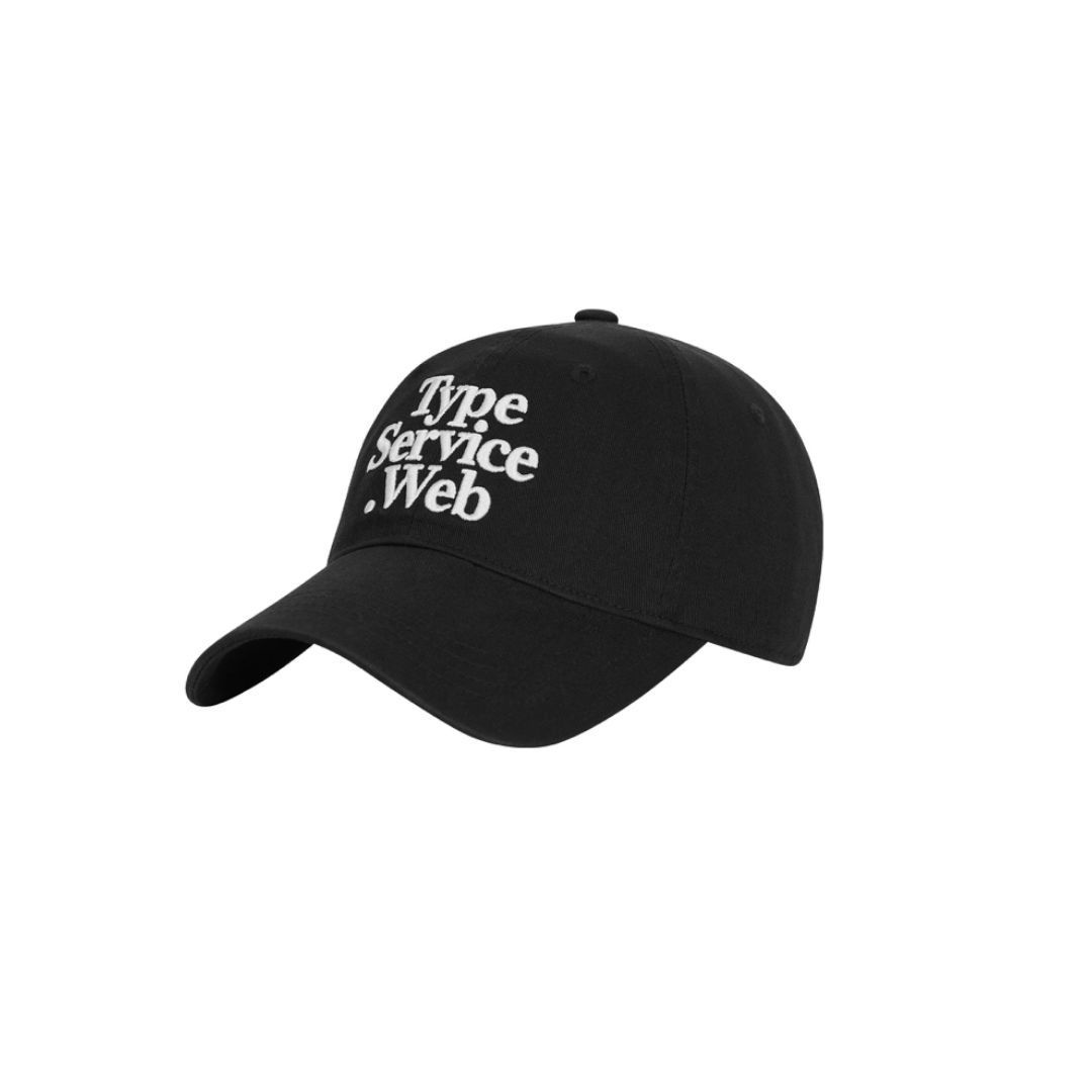 Typeservice Web Cap Black