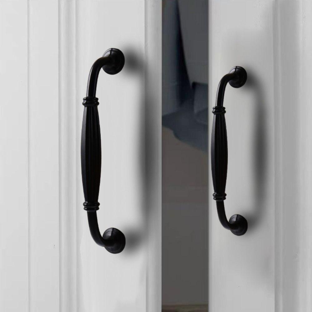 Aluminum Alloy Wardrobe Door Handle Minimalist Furniture Handles  For Cabinet Wardrobe Drawer