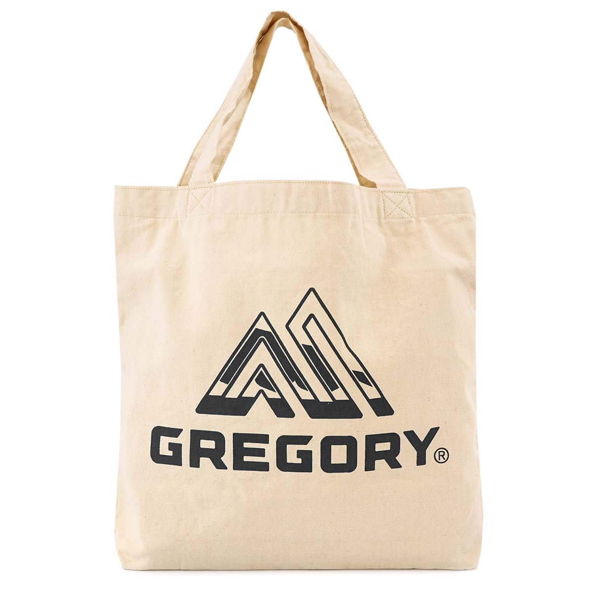 

GREGORY Tote Bag 130300 COTTON CANVAS TOTE Unisex T055 BLACK LOGO [Gregory] [Item]