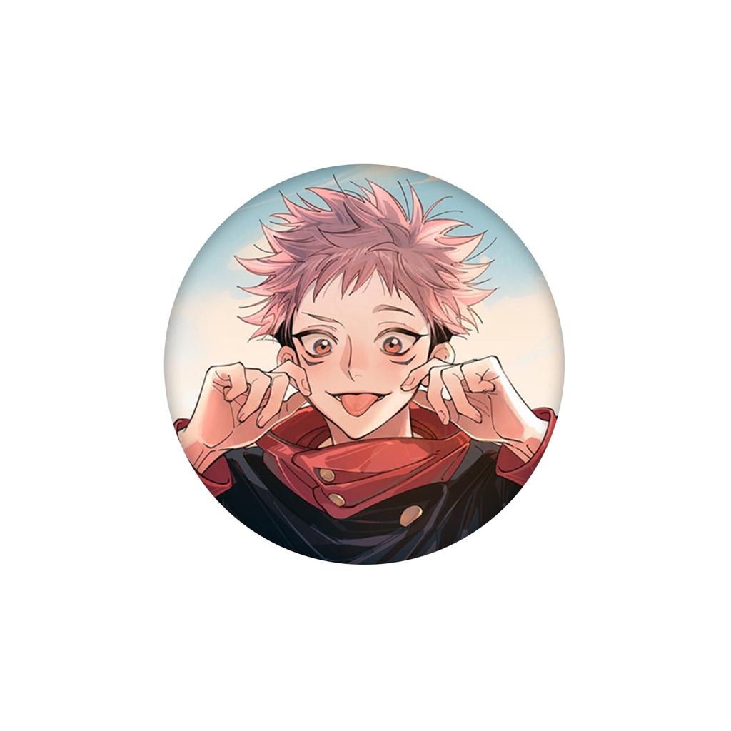 Spell Fighting Animation Peripheral Badge Two-dimensional Fine Flash Frosted Badge