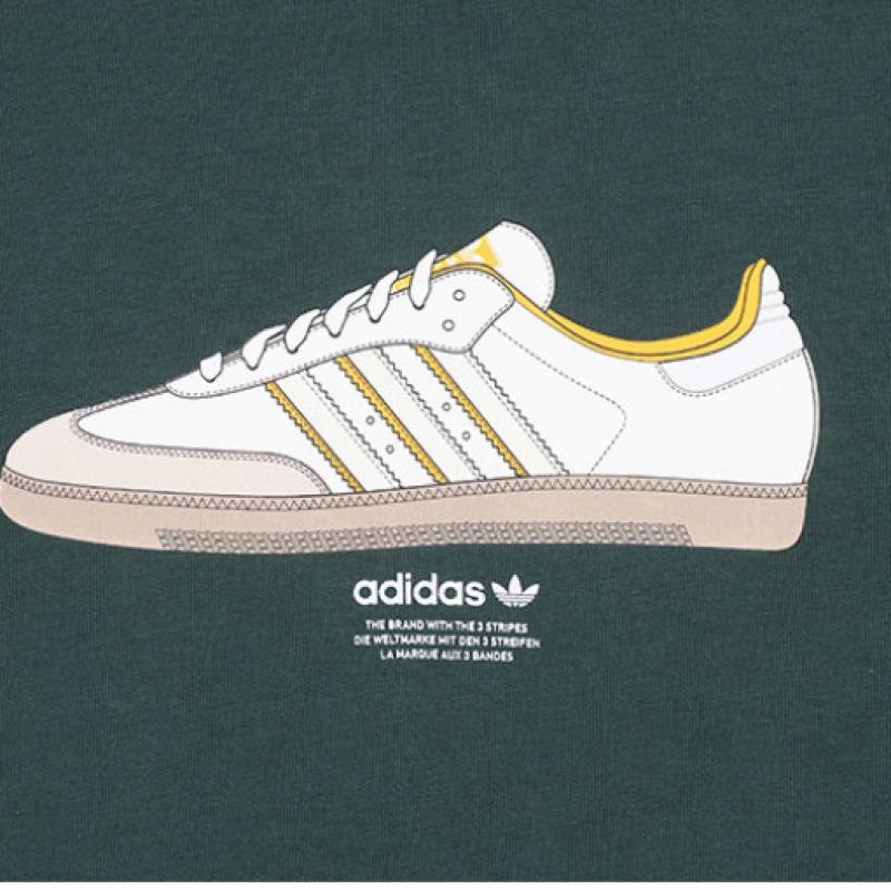 Adidas ShorT Sleeve Tee Ts sporTs Samba Shoes T shirT